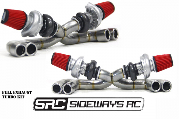 Sideways RC Full Exhaust Turbo Kit