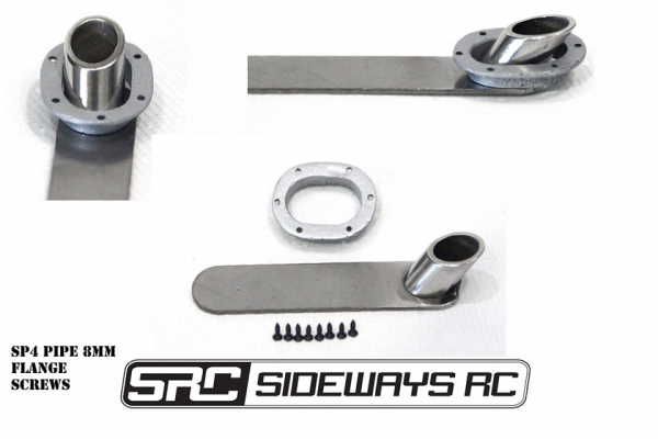 Sideways RC SP4 Sidepipe 8mm