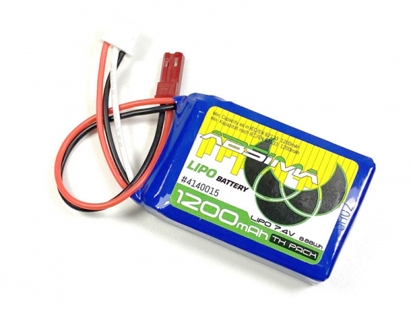 Absima TX LiPo 2S 7.4V 1200mAh SC (BEC-plug)