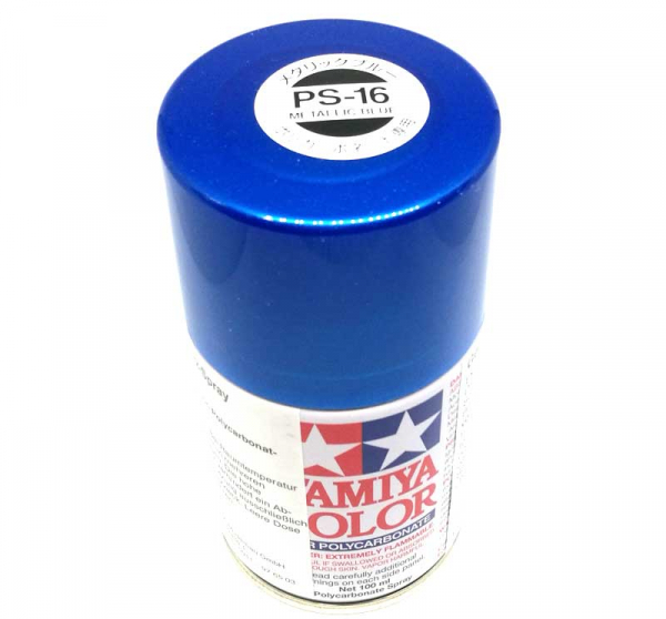 Tamiya Lexanspray PS-16 Metallic Blau