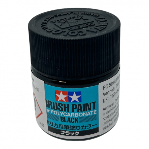 Tamiya PC Streichfarbe Schwarz 23ml