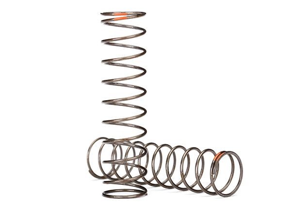 Traxxas  Springs, shock (natural finish) (GTS) (0.39 rate, orange stripe) (2) TRX-4