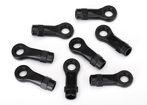 Traxxad Rod ends, Angled 10-degrees (8)