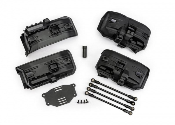 Traxxas  Chassis conversion kit, TRX-4® (long to short wheelbase) TRX-4 Defender Clipless