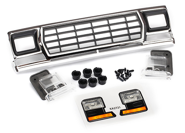 Traxxas Ford Bronco Grill + Zubehör (für #8010 Karo)