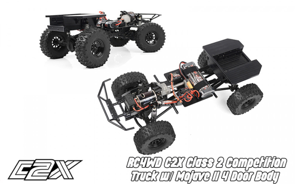 RC4WD C2X Class 2 Competition Truck w/ Mojave II 4 Door Body