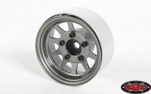 RC4WD OEM Stamped Steel 1.55" Beadlock Wheels (Plain)(4)