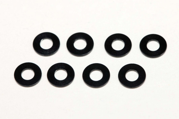 Yokomo Aluminum φ2.5xφ5x0.5mm Spacer
