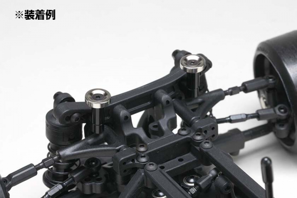 Yokomo Magnet Front Body Mount for Drift Car (Black)