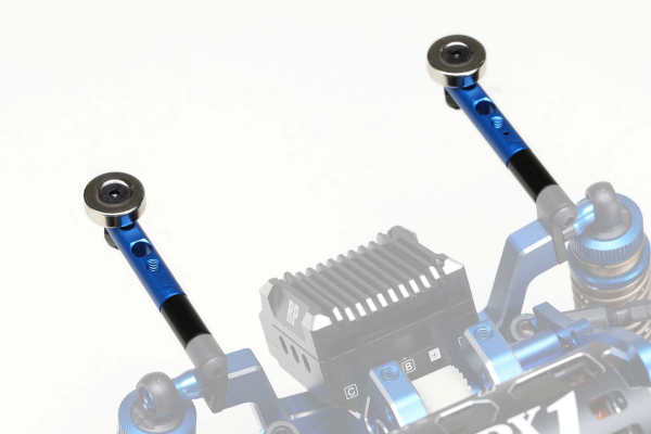 Yokomo Magnet Rear Body Mount for Drift Car (Blue)