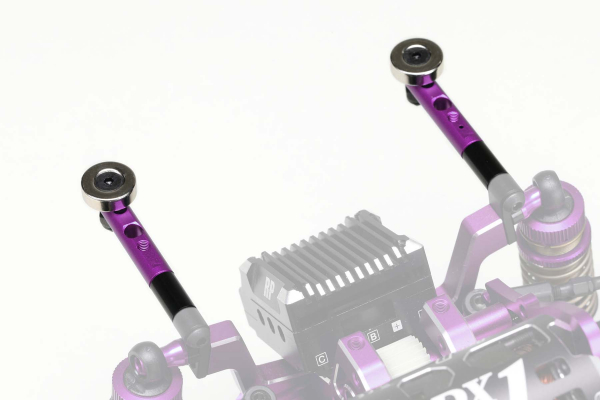 Yokomo Magnet Rear Body Mount for Drift Car (Purple)
