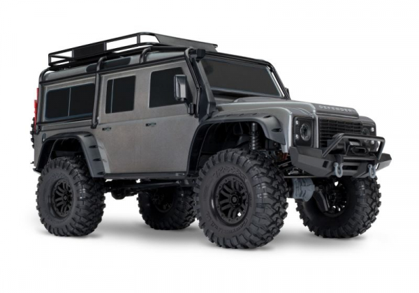 Traxxas TRX-4 Landrover Defender Crawler Clipless RTR Silber