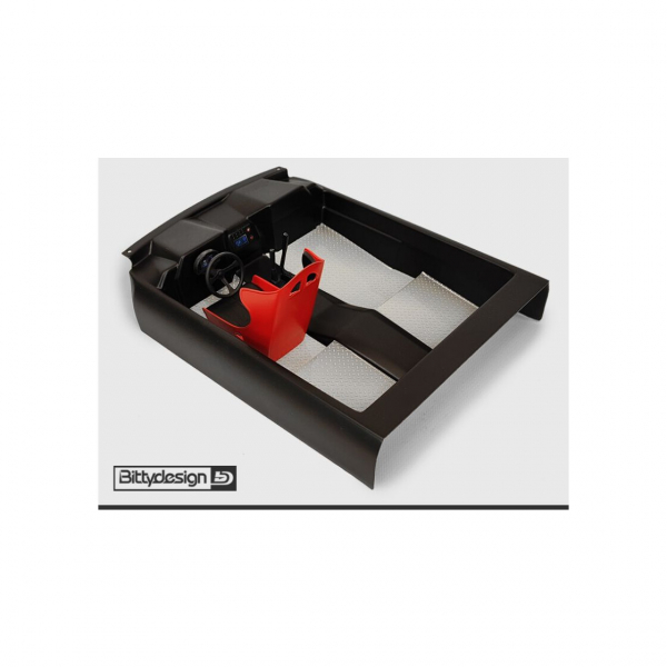 Bittydesign Klar Cockpit (Für RR-Baja/Ultra | Vorgeschnitten)