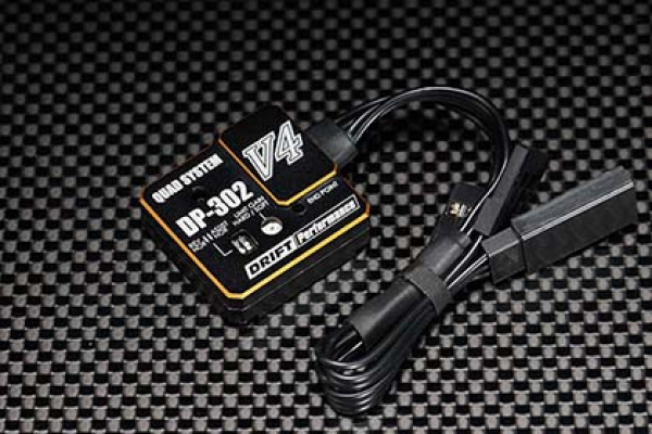 Yokomo Racing Drift Performer V4 Steering gyro (2/3ch) Black