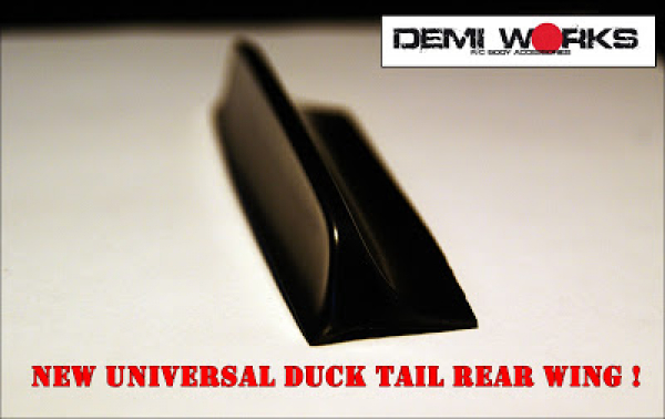 Demi Works Universal Duck Tail Rear Wing