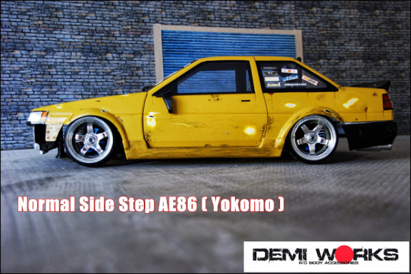 Demi Works Normal Side Step AE86 ( Levin coupe )