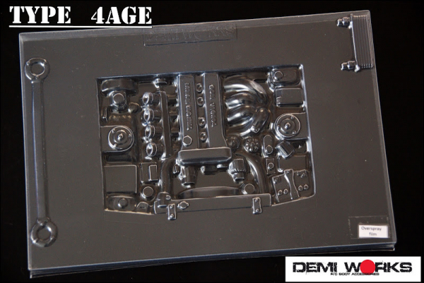 Demi Works Polycarbonate Engine Bay Type 4AGE