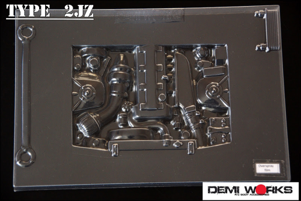 Demi Works Polycarbonate Engine Bay Type 2JZ