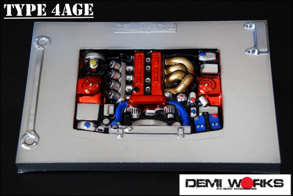 Demi Works Polycarbonate Engine Bay Type 4AGE