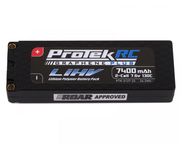 ProTek RC 2S 130C Low IR Si-Graphene HV LiPo Batterie nP426 -7.6V, 7400mAh