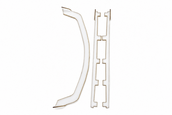 Sideways RC Splitter kit for E36 M3 APlastics