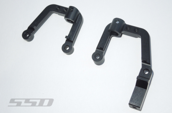 SSD Aluminum Shock Hoops Set for Enduro (Black)