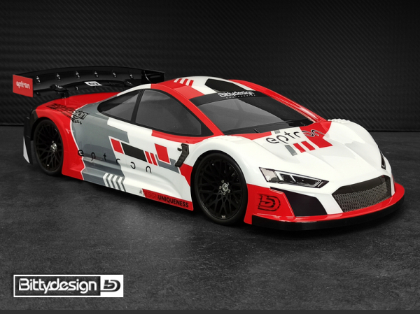 Bittydesign Eptron 1/10 190mm TC clear body - Light weight