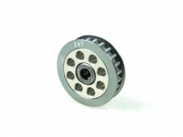 3Racing Aluminum Center One Way Pulley Gear T24 (D3)