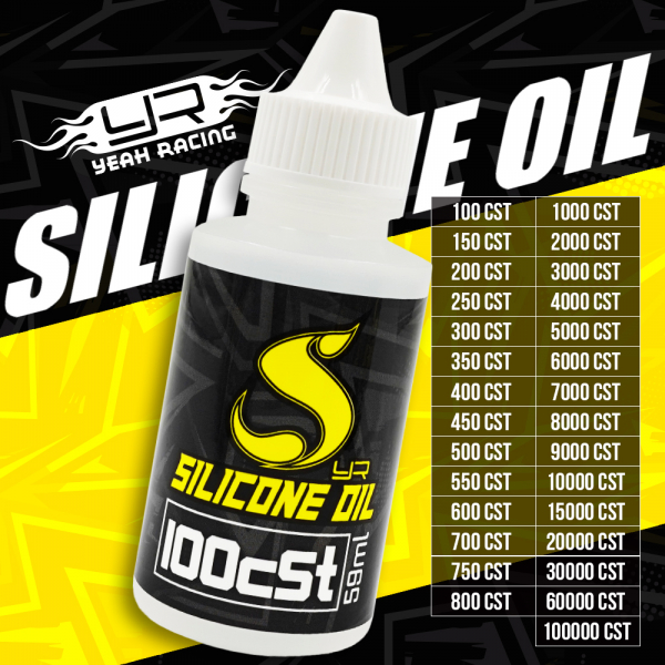 Yeah Racing Fluid Silicone Oil 350cSt 59ml