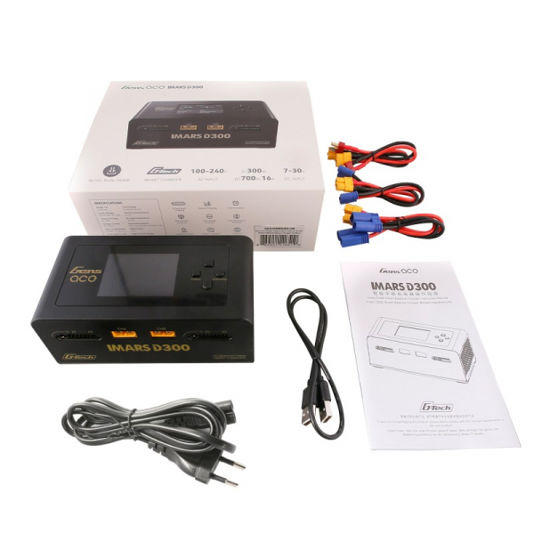 Gens Ace IMARS D300 G-Tech Channel AC/DC 300W/700W Ladegerät