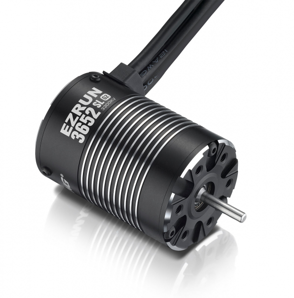 Hobbywing Ezrun 3652 Motor G2 4000kV 4pol, 3.175mm Shaft for 1:10