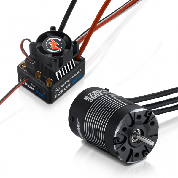 Hobbywing Ezrun MAX10 Combo with 3652SL-5400kV Sensorless