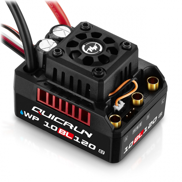 Hobbywing QuicRun WP10BL120 G2 Brushless ESC 120A 2-4s