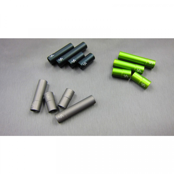 Samix SCX10 II Aluminium outer Drivershaft Set (grau)