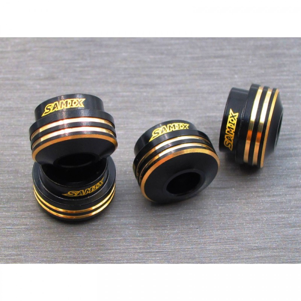 Samix SCX10, SCX10 II Brass shock spring under cap (4)