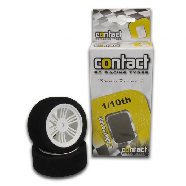 Contact RC Elektro 1:10 auf Felge 37/45° v/h 26mm Moosgummi