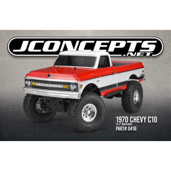 JConcepts 1970 Chevy C10 Crawler Body , wheelbase: 313mm