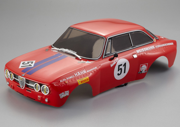 Killerbody Alfa Romeo 2000 GTAm Karosserie unlackiert 195mm Kit