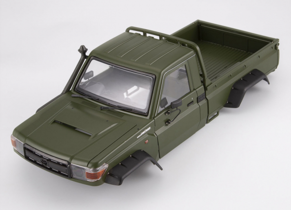 Killerbody Toyota Land Cruiser 70 Bausatz Military Grün lackiert für TRX-4