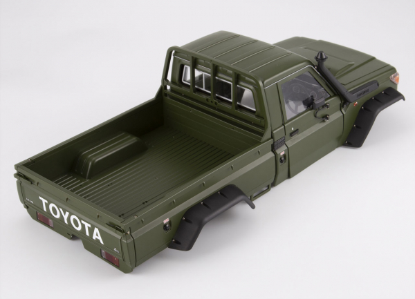 Killerbody Toyota Land Cruiser 70 Bausatz Military Grün lackiert für TRX-4