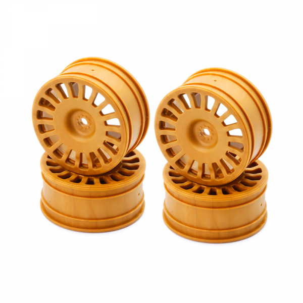 LC Racing Felgen Gold 25mm 18 Speichen (12mm) 4 Stück