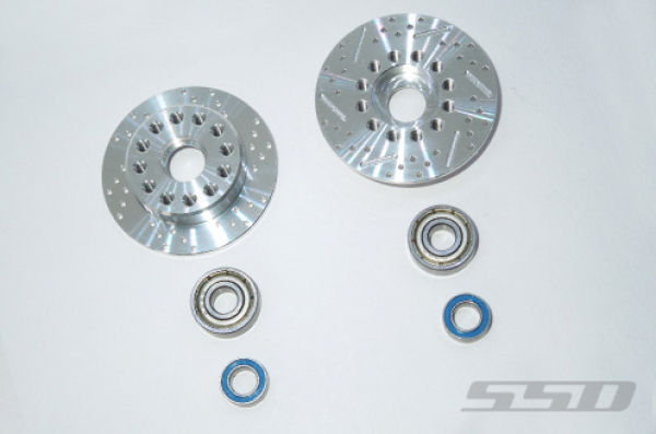 SSD Manual Locking Hubs for SCX10 II / Enduro (2)