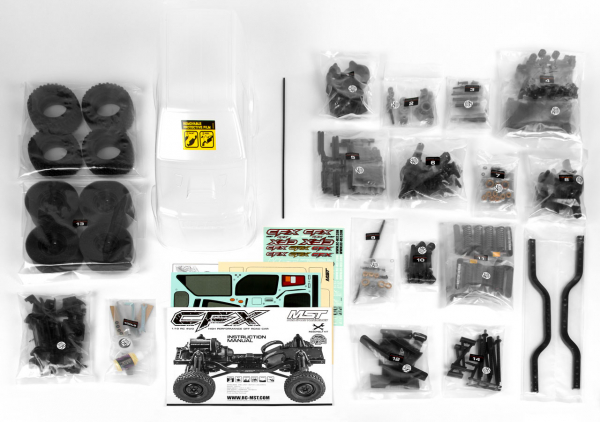MST CFX 4WD Crawler Kit mit J3 Karosserie