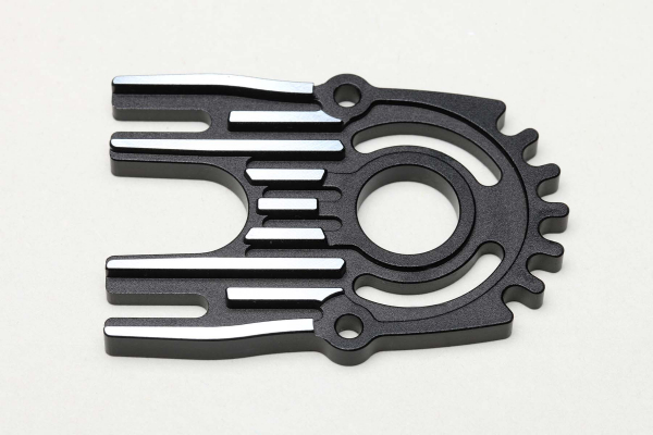 Yokomo Aluminum heat sink motor mount (Black) for RD/SD