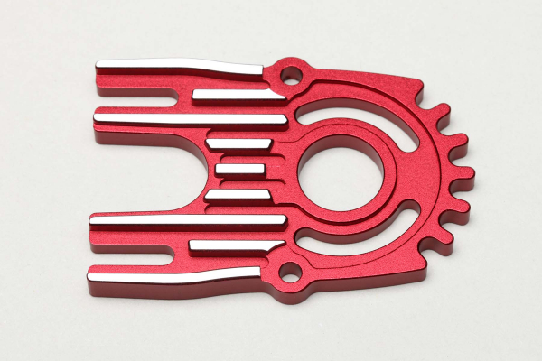 Yokomo Aluminum heat sink motor mount (Red) for RD/SD