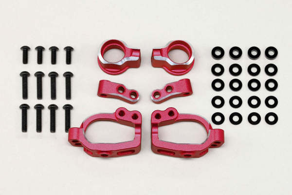 Yokomo Aluminum adjustable front ST block (Red) for RD/SD/MD