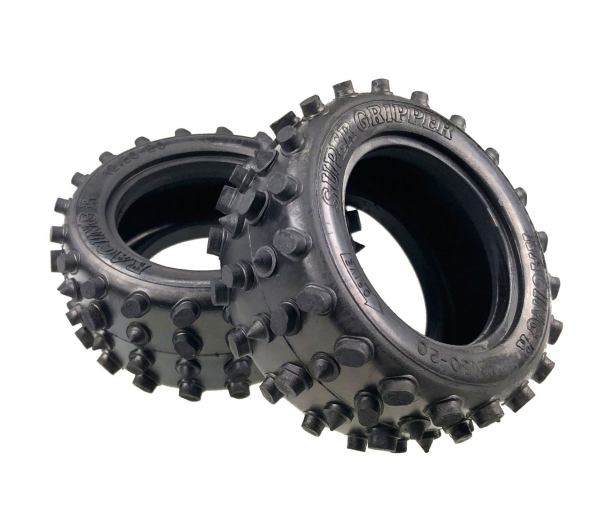 Tamiya Rear Tires Block-Spike (2) 58047