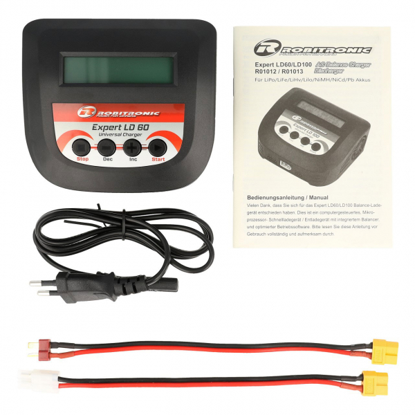 Robitronic Expert LD 60 Charger LiPo 2-4s 6A 60W