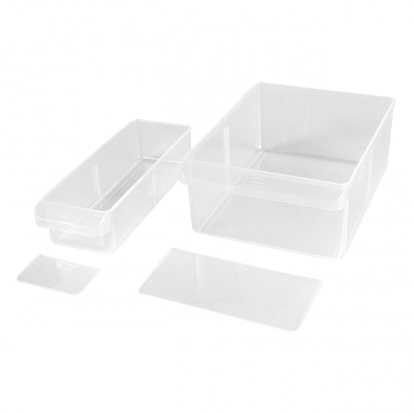 Robitronic Kleinteilemagazin mit 12 Schubladen Blau