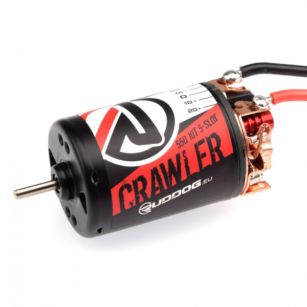 Ruddog Crawler 550 10T 5-Slot Brushed Motor